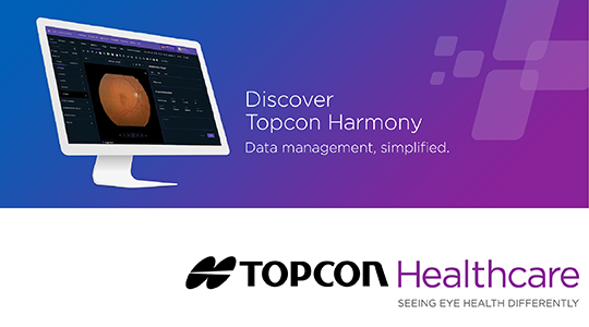 Topcon Healthcare Solutions announces the release of Harmony 5.03